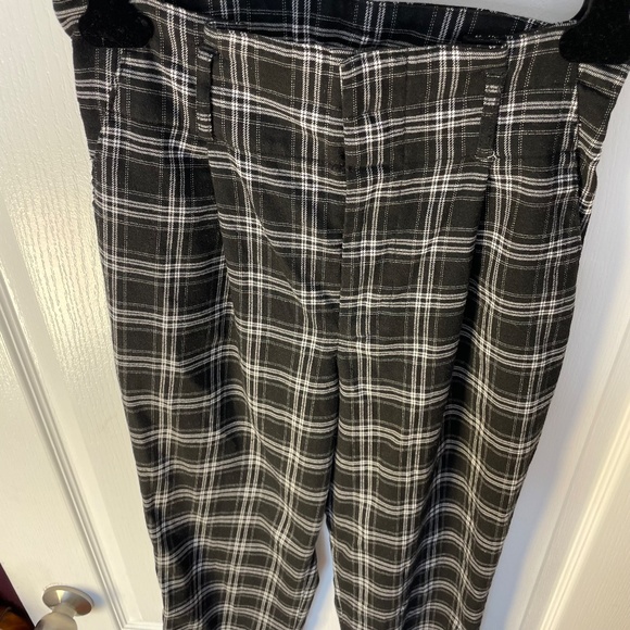 Sz XS Ultra Highrise Pants Black and White Check - Picture 3 of 9
